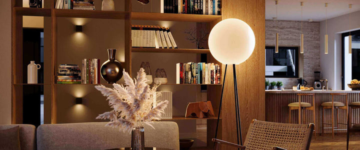 Wohnzimmer blendfreies Licht
