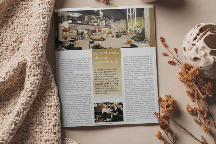 skapetze® Leuchten Showroom