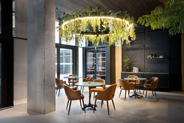 LED Ring Pendelleuchte mit Integrierten Pfalzen Design