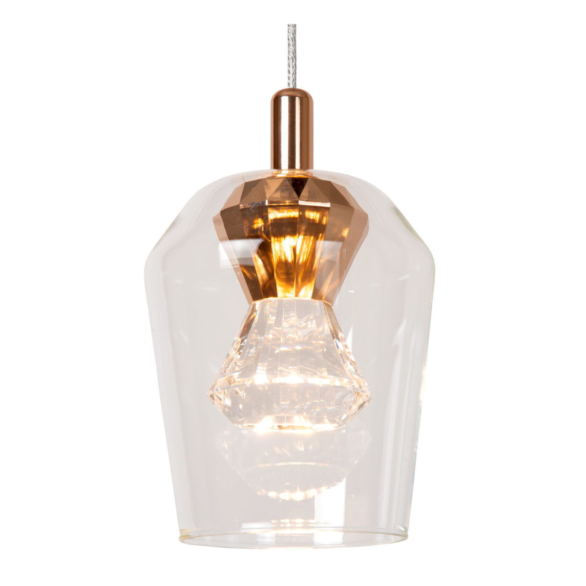 LED-Pendelleuchte Berliane 5-flammig dimmbar 93cm (3)