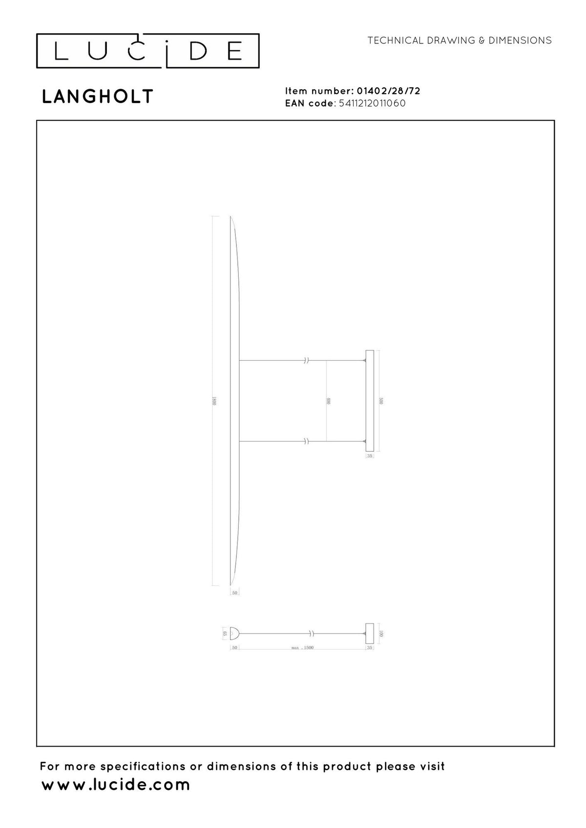 LED-Pendelleuchte Langholt dimmbar CCT Holz 180cm Natur (6)