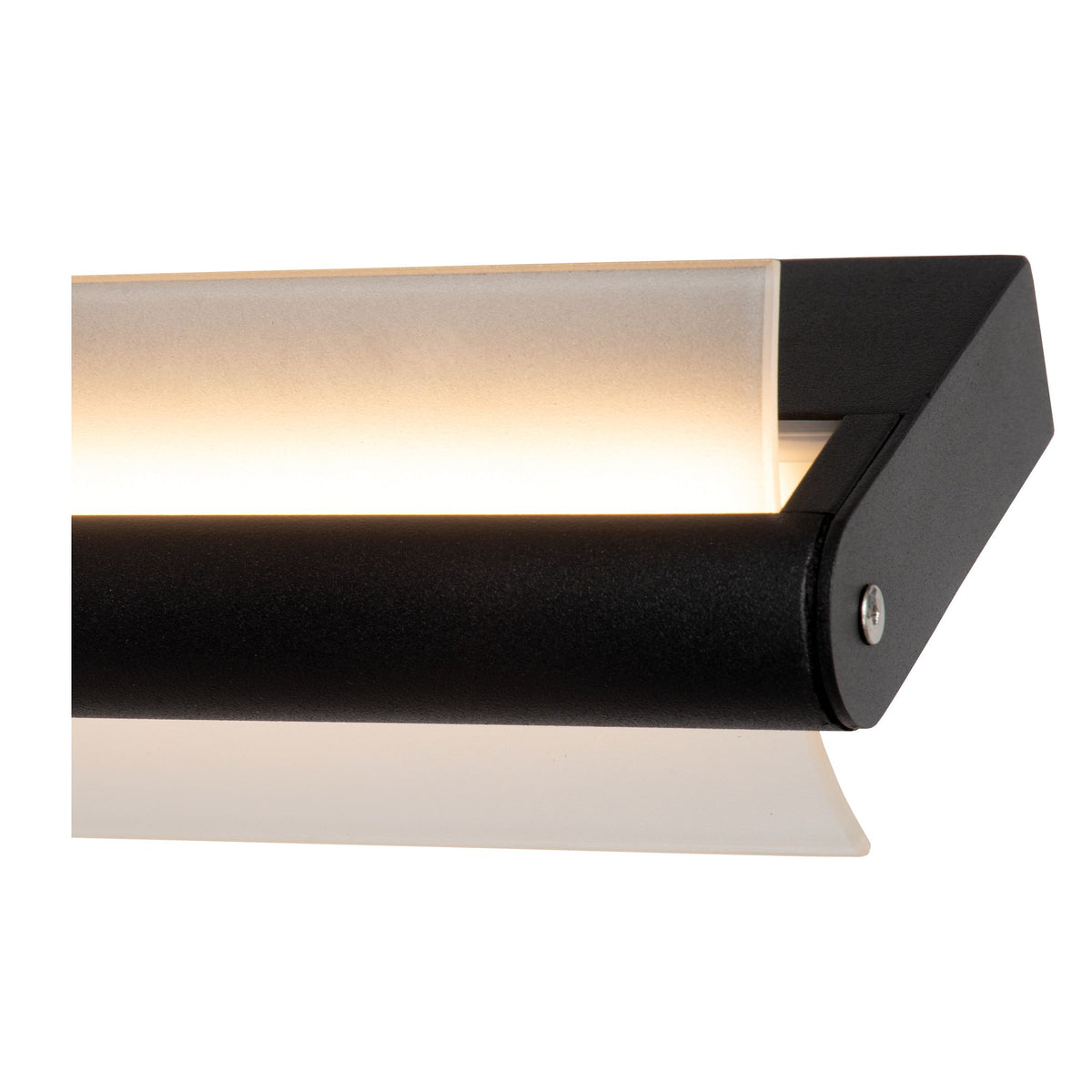 LED-Badezimmer-Wandleuchte Wanda Glas IP44 60cm Schwarz (3)