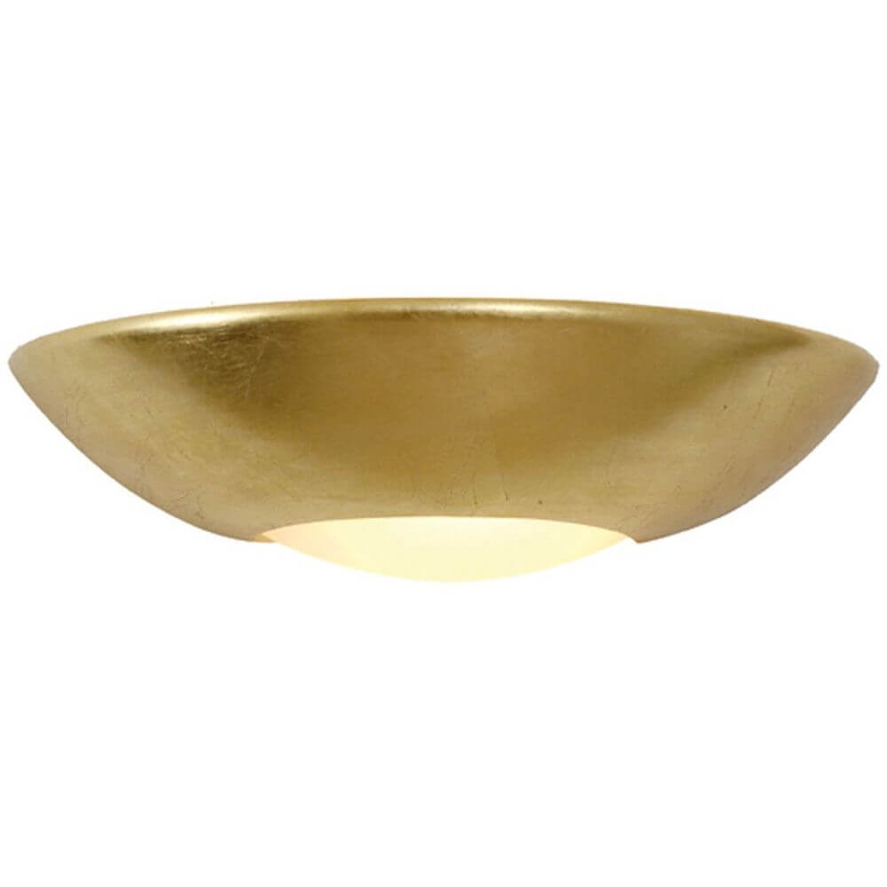 Wandleuchte Matteo Keramik Blattvergoldet in elegantem Golddesign für stilvolle Raumbeleuchtung.