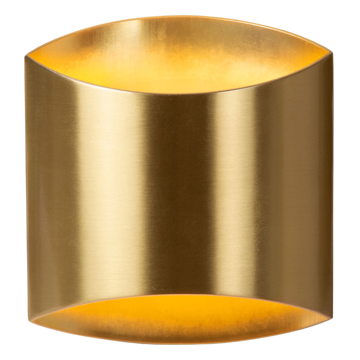 Applique Diletta ovale avec uplight et downlight en aluminium 16x8x18cm (5)