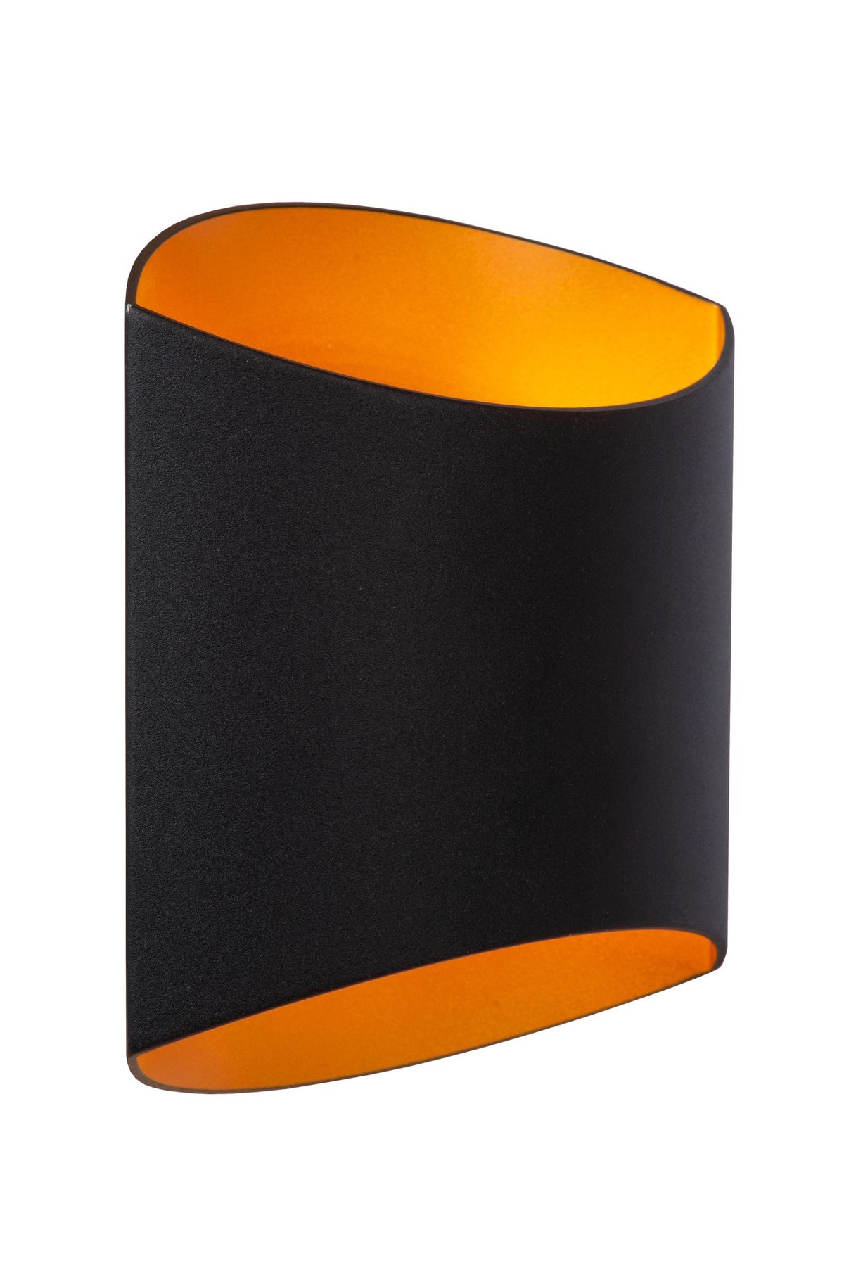 Applique Diletta ovale avec uplight et downlight en aluminium 16x8x18cm (2)