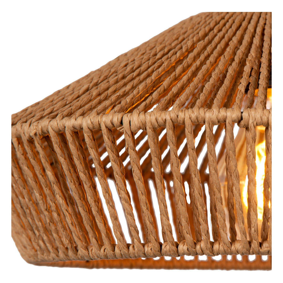 Pendellampe Yunkai 3-lys med papirlampeskjerm Ø60cm (5)