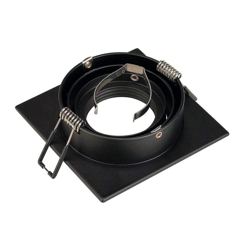 New Tria I GU10 Downlight eckig Schwarz max. 50W in schwarz, ideal für individuelle Lichtgestaltung.
