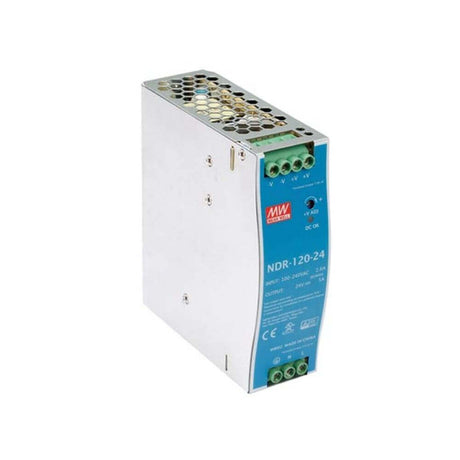 120W Netzteil für Hutschiene 24V IP20, ideal für LED-Strip-Systeme, hochwertige Premium-Lösung.