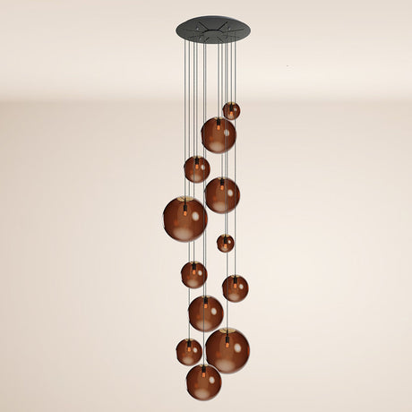 s.luce Orb Galerieleuchte 12-flammig Modular