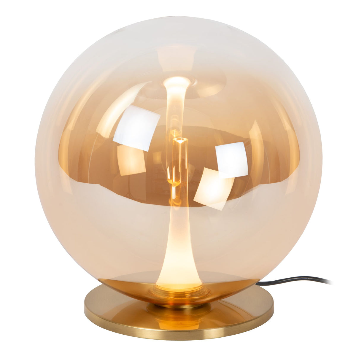LED-Tischleuchte Gisela dimmbar mit Glaskugel Ø 30cm (2)