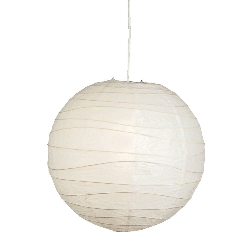 Rispapir 48 Schirm (ohne Fassung) Beige