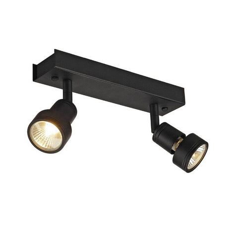 Lâmpada de teto Puri 2 Black 2xGu10 Max