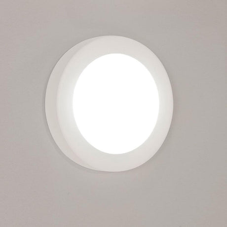 Lampa sufitowa GL 105 E27 okrągły biały tynk