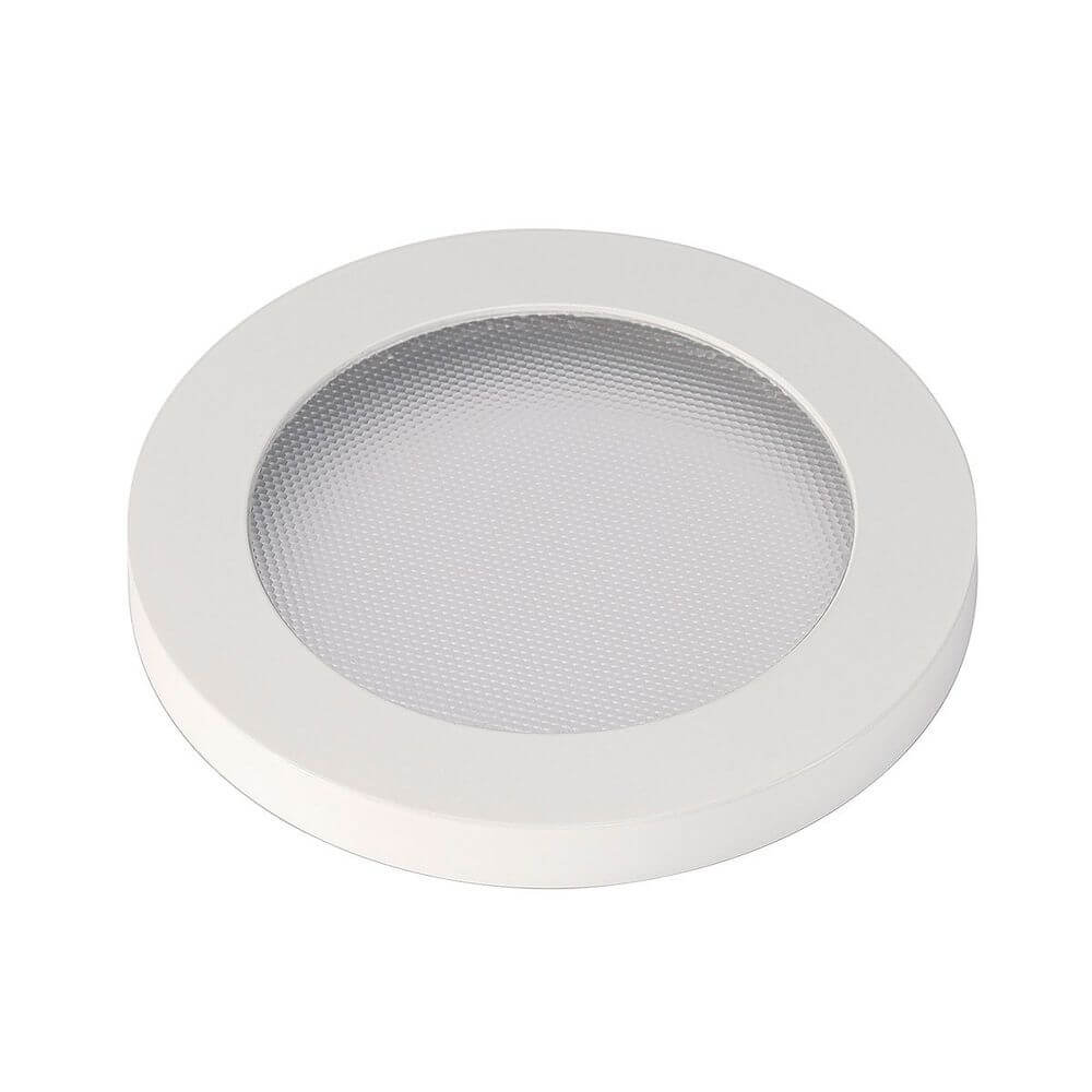 Zierring mit strukturiertem Diffusor für Enola C Serie rund Weiß - Diffusorscheibe für Standardzierring