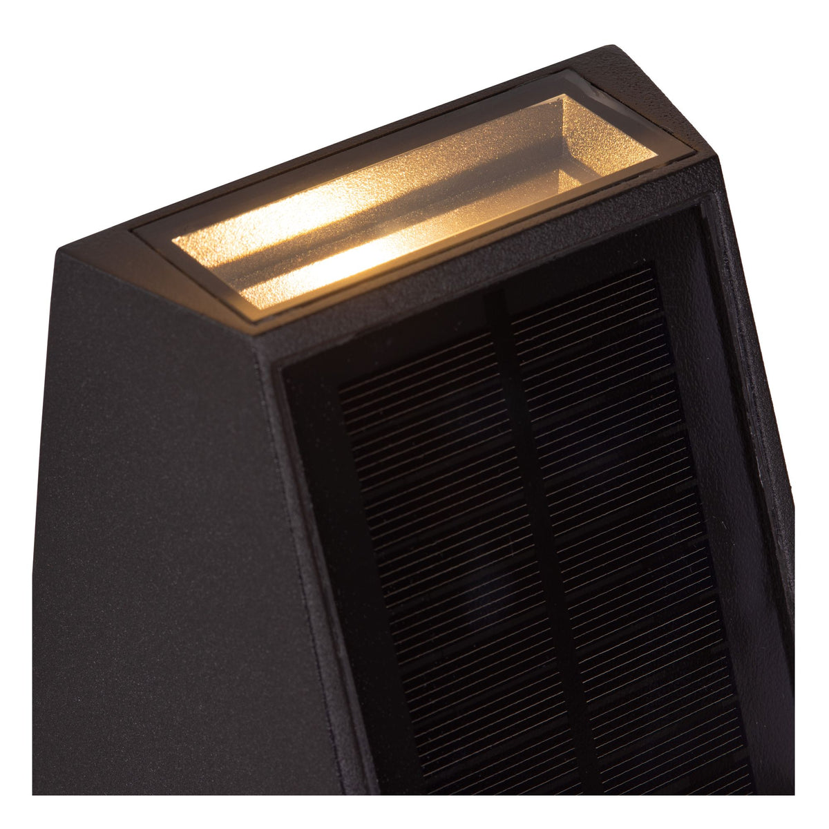 LED-Buitenwandlamp Luton IP54 met bewegingssensor Zwart (3)