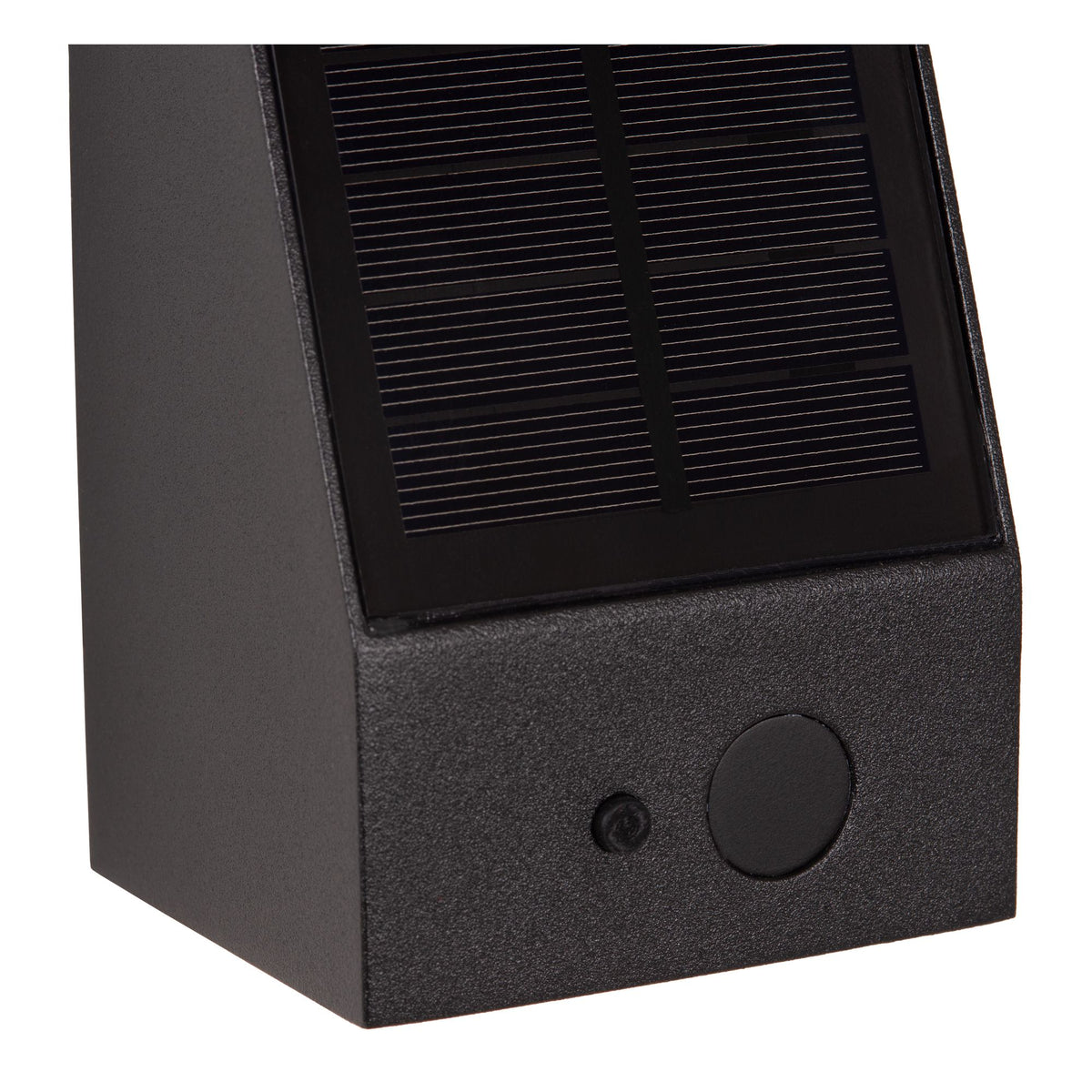 LED-Irwin solar-powered outdoor wall light IP54 with motion sensor Black (3)