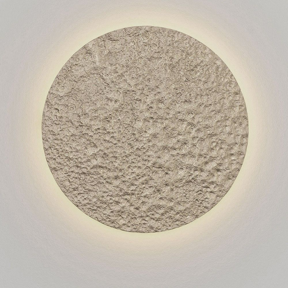 Wandleuchte Meteor Eisen Silber
