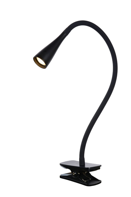 LED-Klemmleuchte Zozy mit Touchdimmer und flexiblem Arm Schwarz (1)