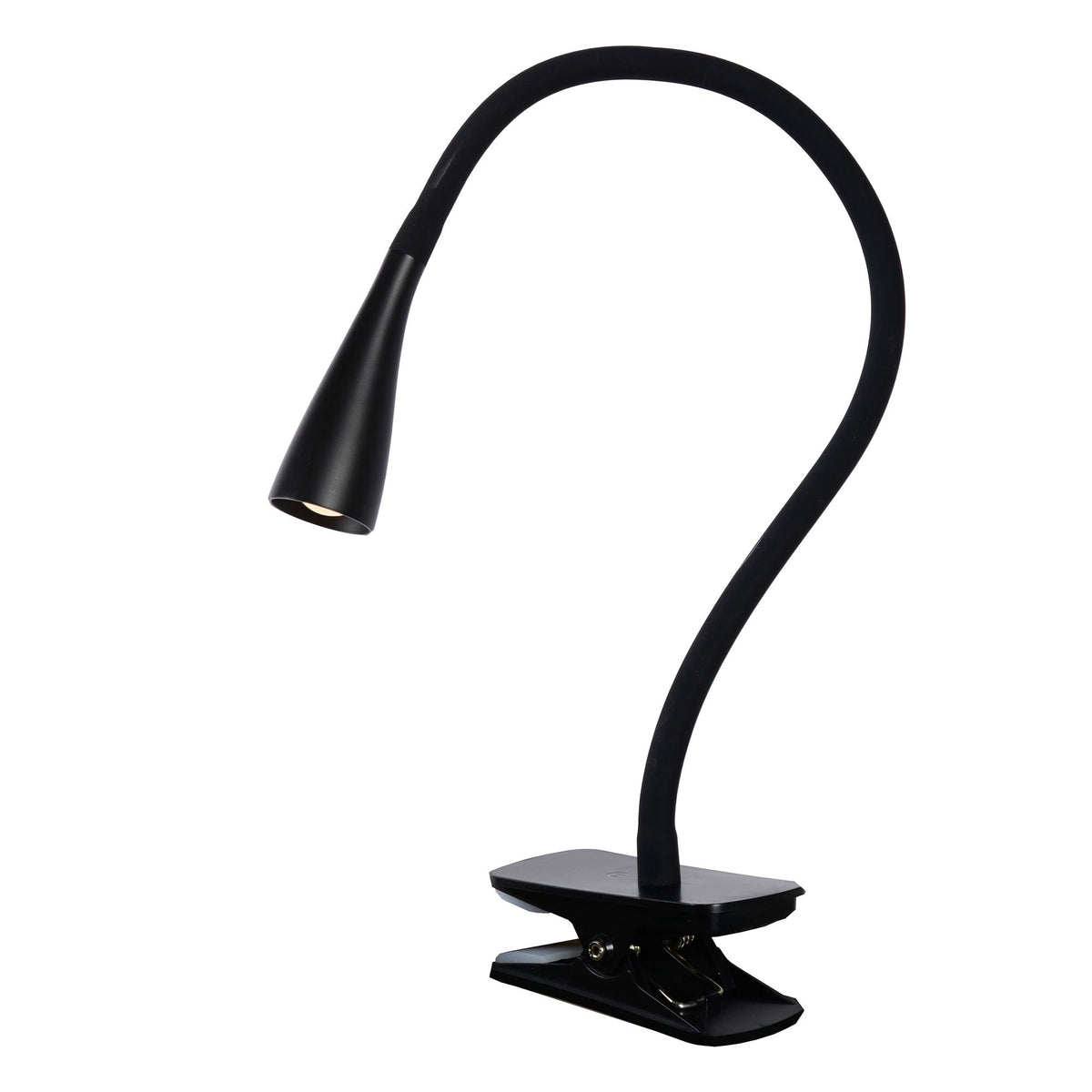 LED-Klemmleuchte Zozy mit Touchdimmer und flexiblem Arm Schwarz (5)
