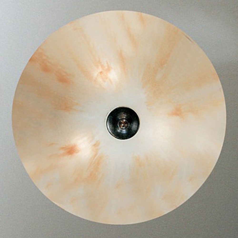 Diana Deckenleuchte 2-flammig Schwarz-Gold-Silber Ø 29cm