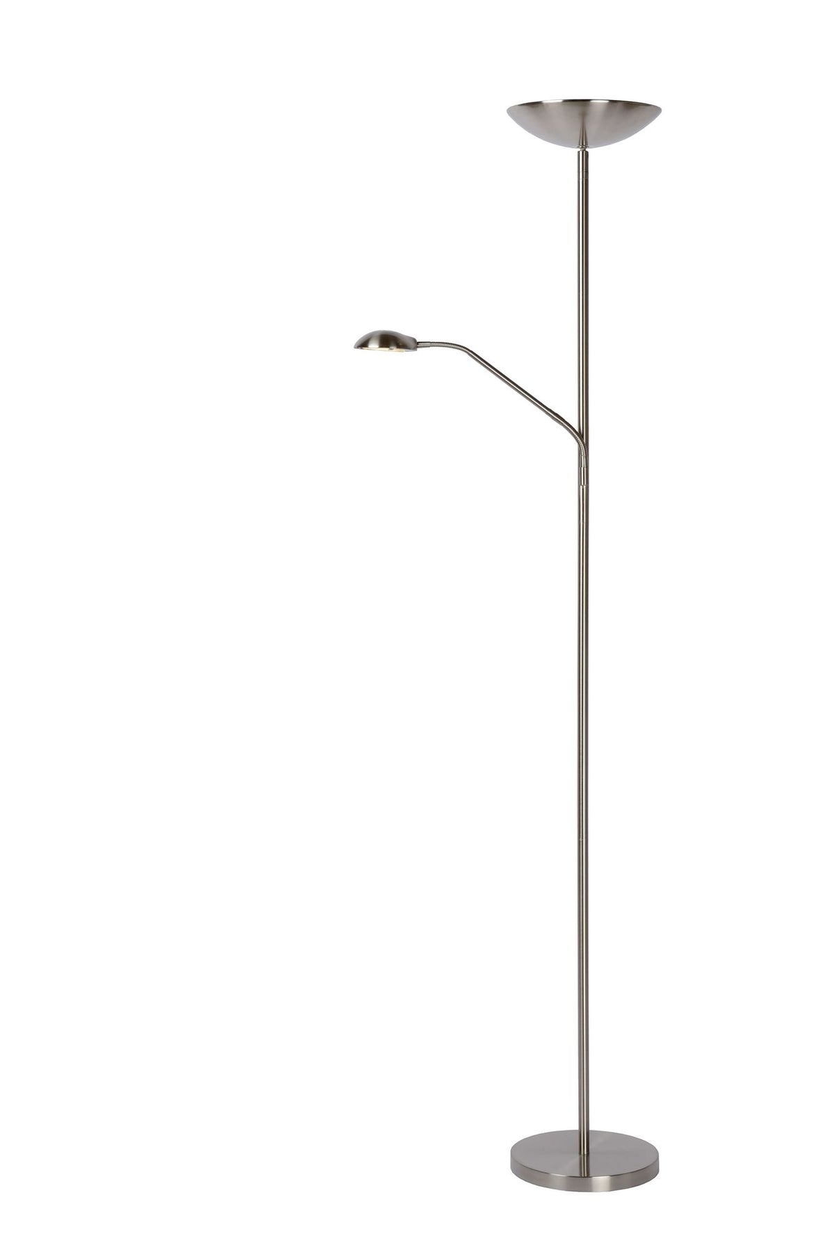 LED-Stehleuchte Zenith mit Lesearm dimmbar schwenkbar (1)