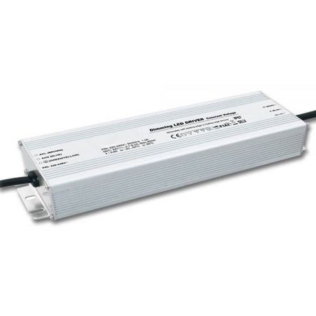 200W zertifiziertes Einbaunetzteil Dimmbar 24V IP67, dimmbares LED-Netzteil für Phasenan- und Abschnittdimmer