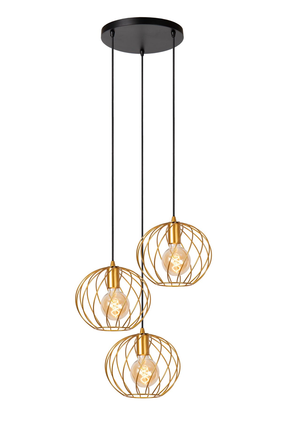 Pendelleuchte Danza 3-flammig rund Ø50cm (1)