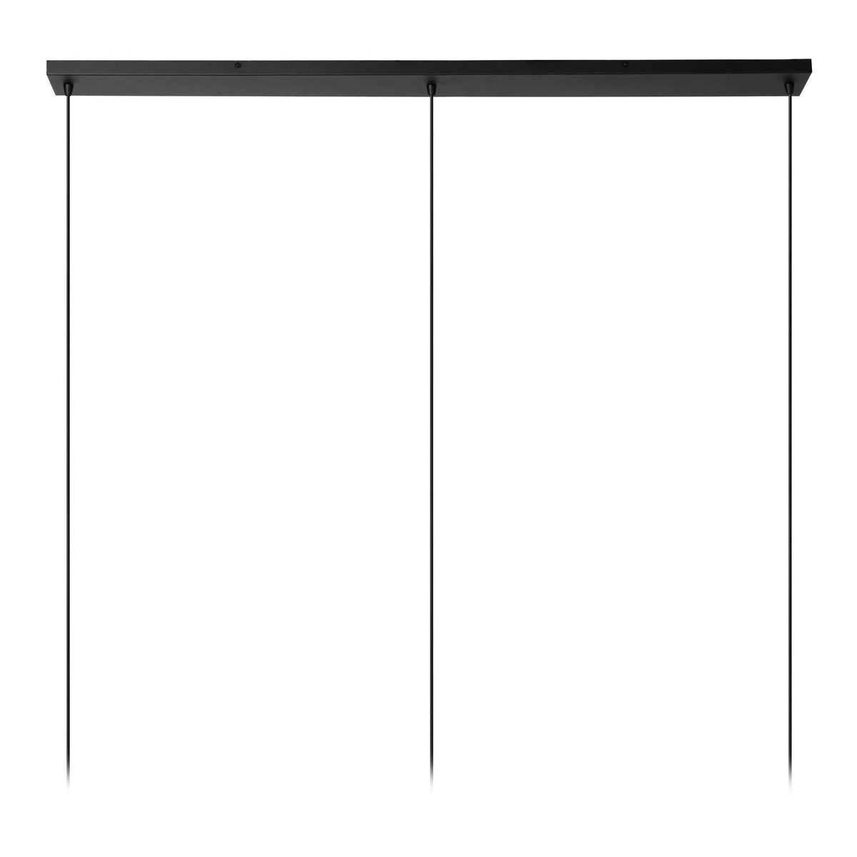 Pendelleuchte Spitze 3-flammig 164x40cm Grau (4)