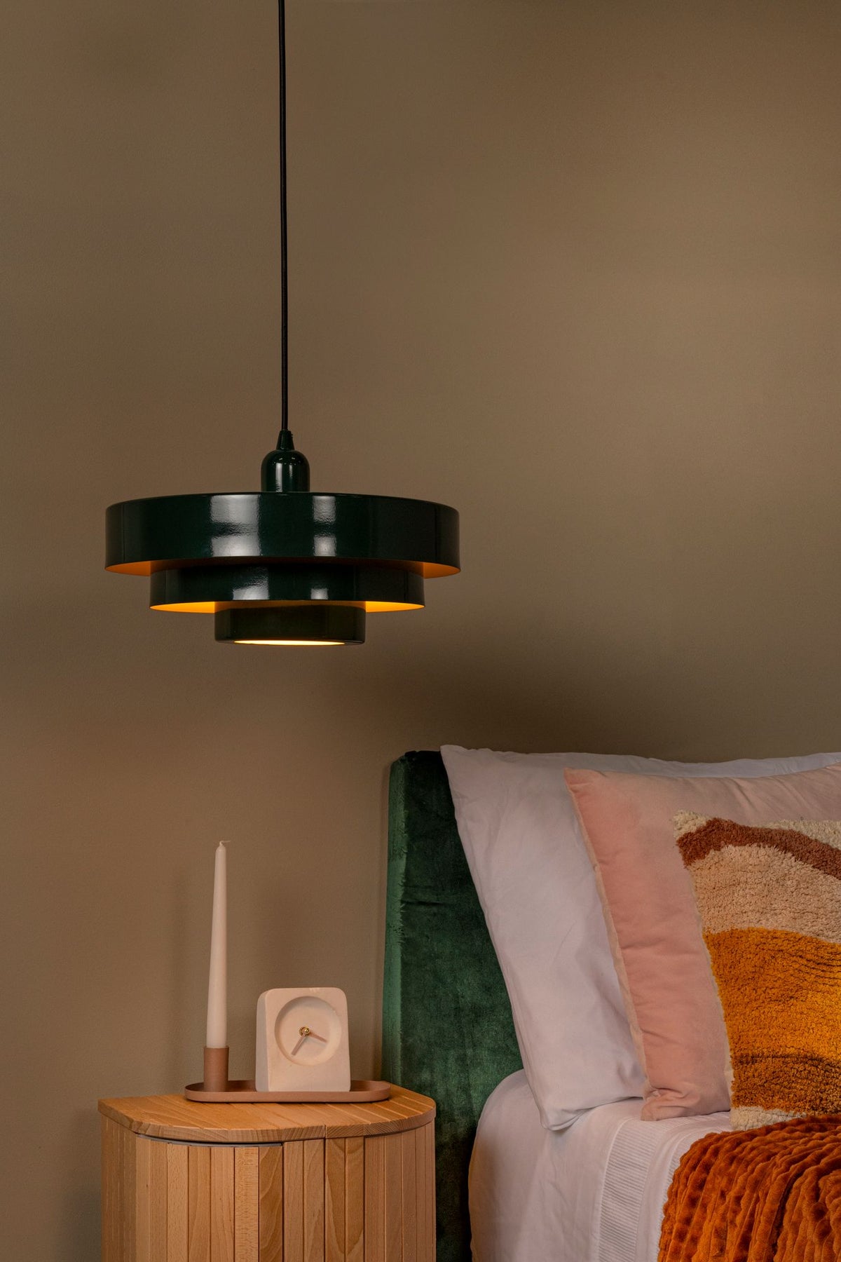 Pendelleuchte Runa rund höhenverstellbar Ø 35cm (3)