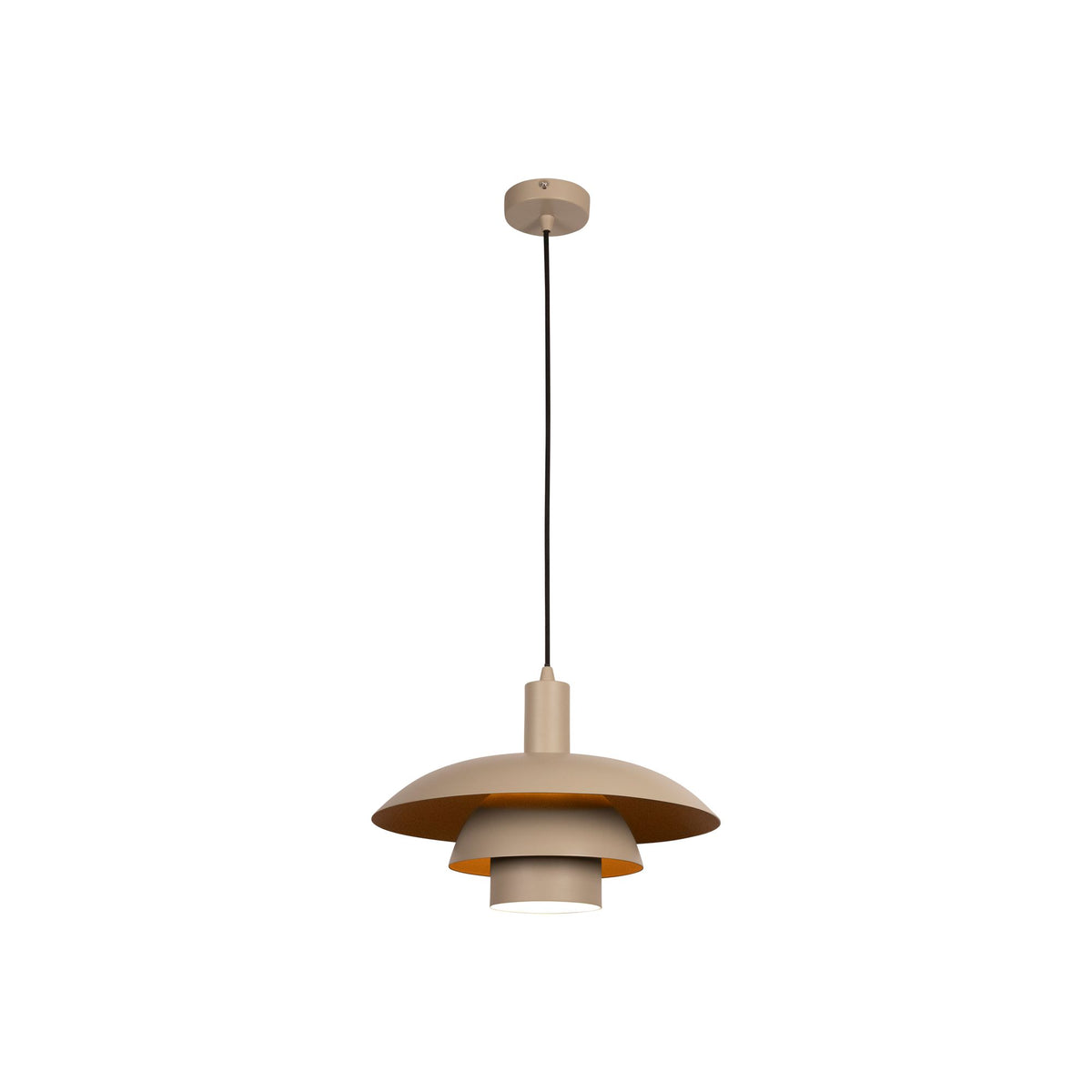 Pendant light Bruno 1-light height-adjustable Ø38cm (2)