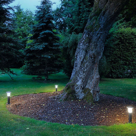 Alpa Mushroom 40 Stehleuchte Steingrau E27 ESL max. 24W IP55 für Gartenbeleuchtung im Außenbereich