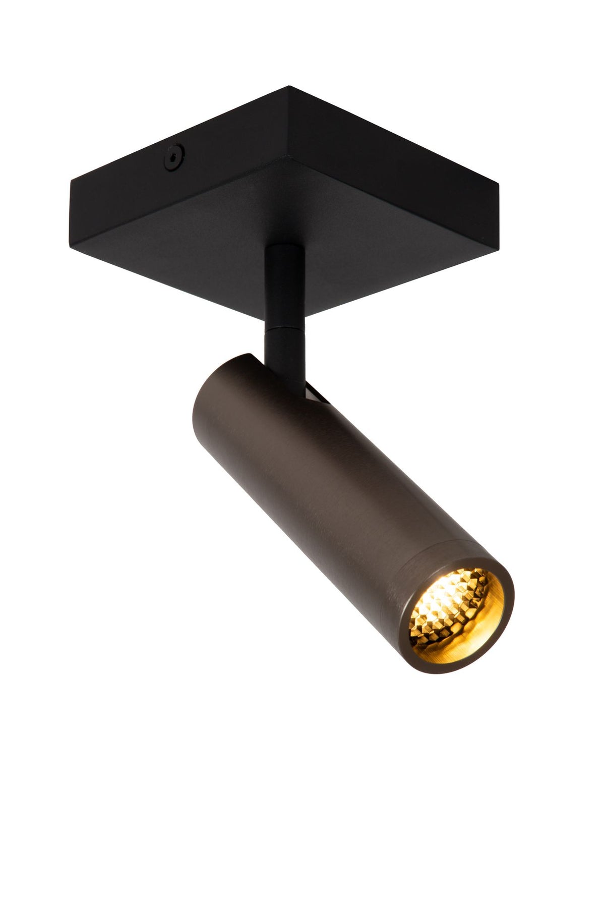Spot da soffitto Grado a 1 luce orientabile e ruotabile alluminio (1)