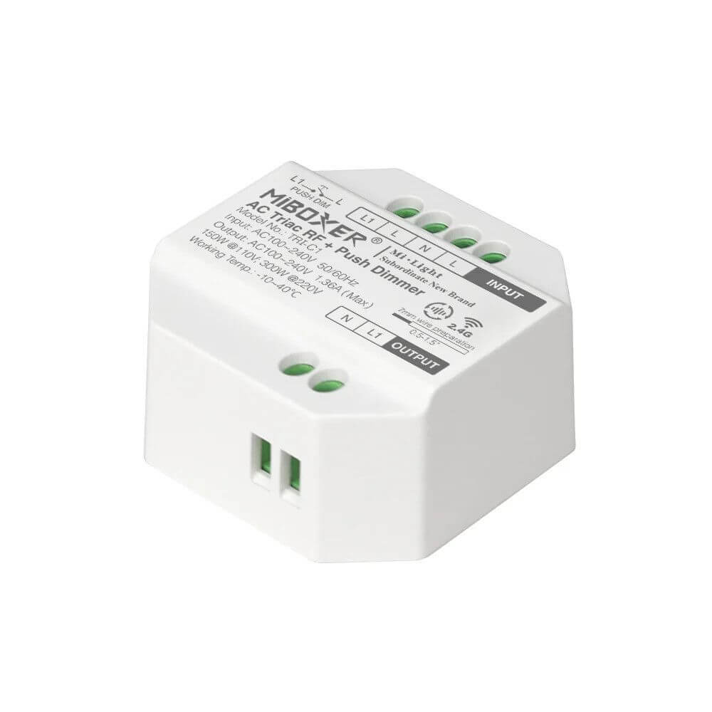 230V Funk-Controller DIM für das dimmen von Hängeleuchten und Deckenleuchten.