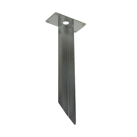 Ground spike for Iperi 50 Galvanized 50cm for securing floor lamps in the ground.