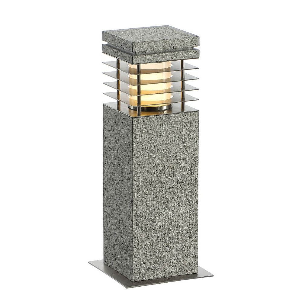 Arrock Granite 40 Stehleuchte Granit salt & pepper E27 max. 15W mit IP44 für Außenbereich.