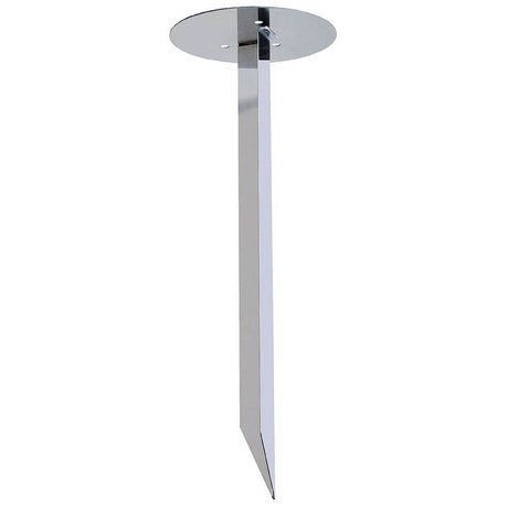 Piquet de terre pour Light PIPE en acier inoxydable pour la fixation de lampes sur pied dans le sol.
