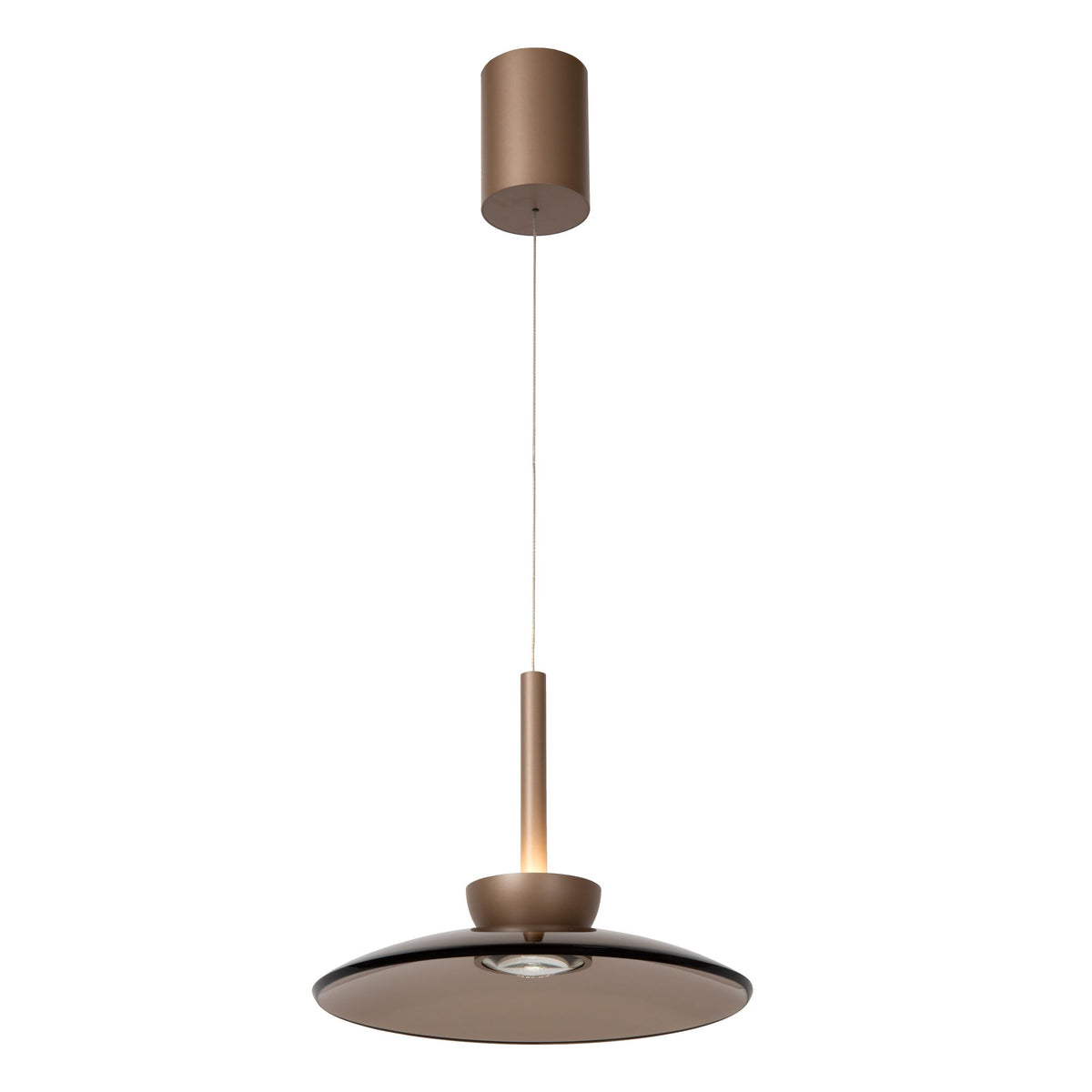 LED-Pendelleuchte Santiago dimmbar CCT Glas Amber (2)