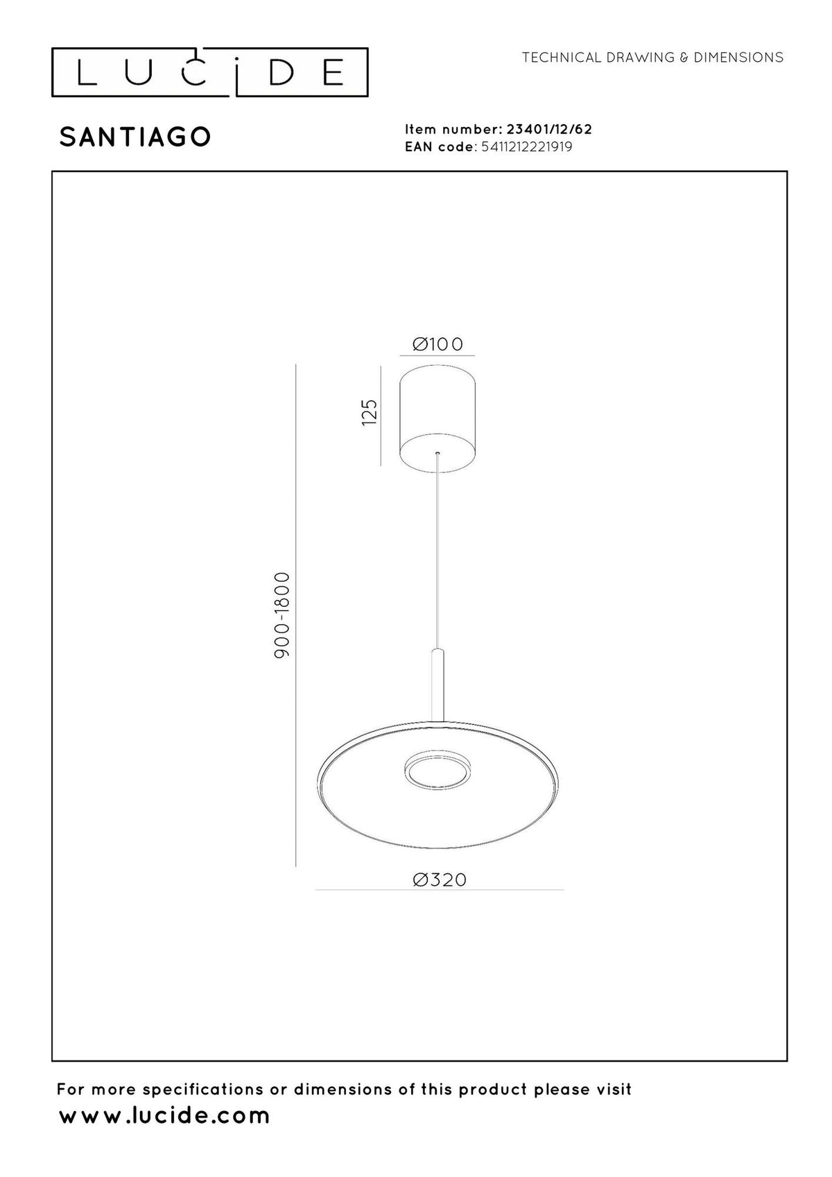 LED-Pendelleuchte Santiago dimmbar CCT Glas Amber (7)