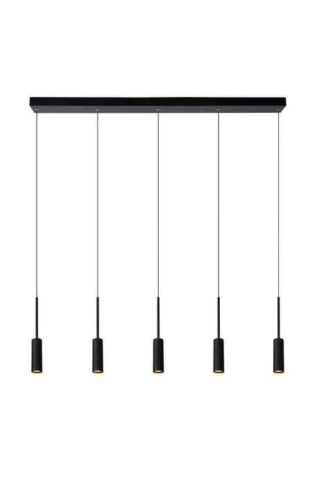 LED-Pendelleuchte Tubule 5-flammig (2)