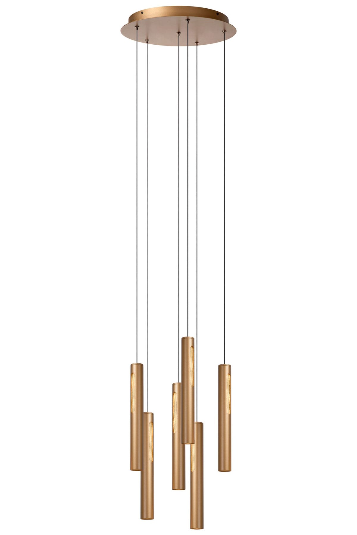 LED-Pendelleuchte Griffith 6-flammig CCT dimmbar Bronze (2)