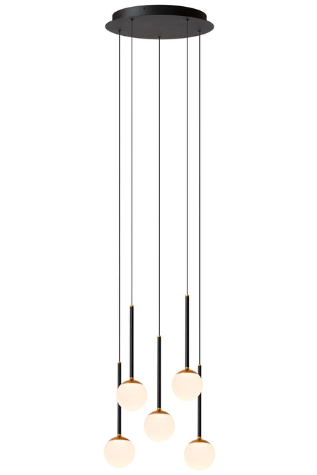 LED-Pendelleuchte Calina 5-flammig CCT dimmbar höhenverstellbar (2)