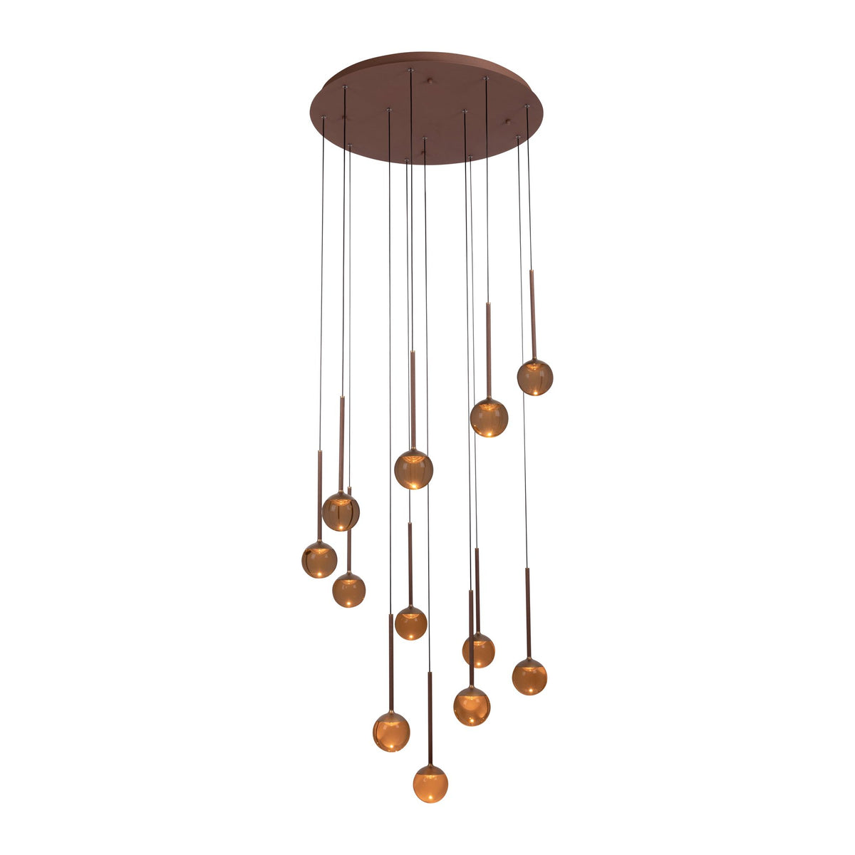 LED-Pendelleuchte Calina 12-flammig rund dimmbar CCT (1)