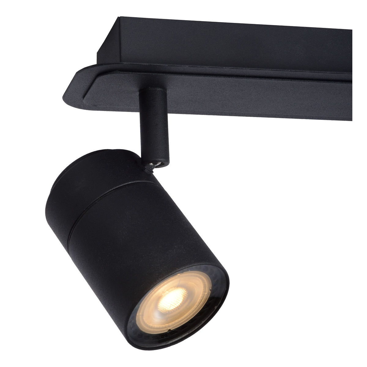LED-Bad-Deckenspot Lennert 3-flammig dimmbar IP44 Schwarz (4)