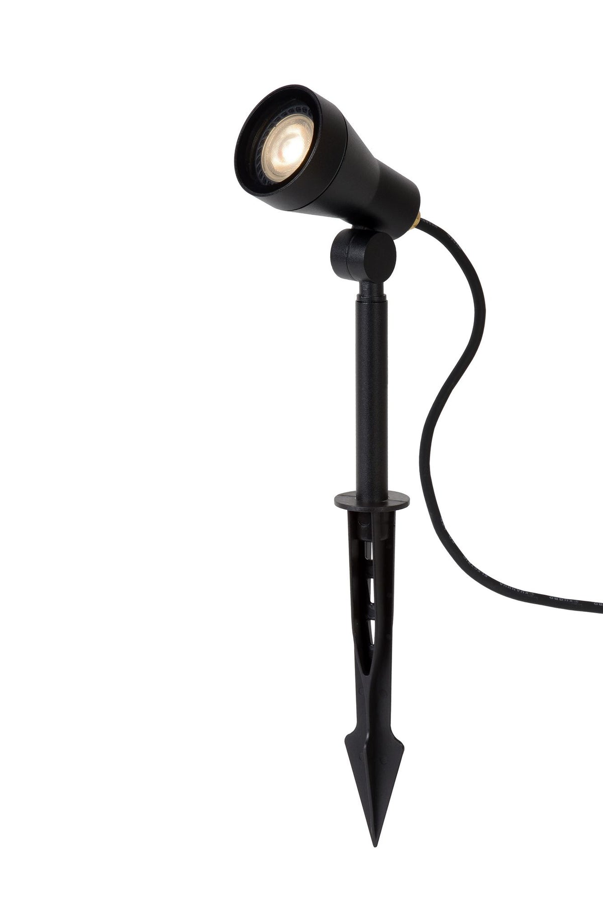 LED-garden spotlight Spike dimmable pivoting IP54 black (2)