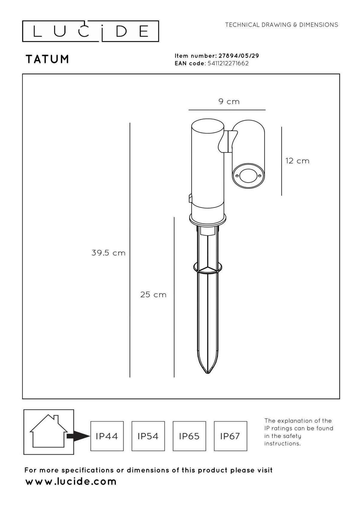 LED-Erdspießstrahler Tatum schwenkbar IP65 (7)