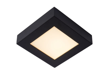 LED-Deckenleuchte Brice dimmbar IP44 quadratisch 16,8x16,8cm (1)
