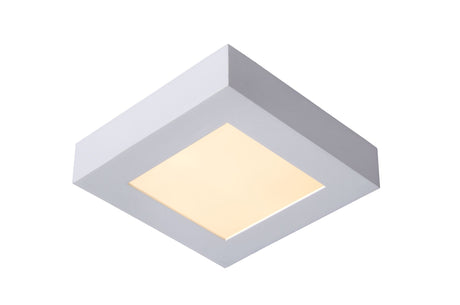LED-Deckenleuchte Brice dimmbar IP44 quadratisch 16,8x16,8cm (2)