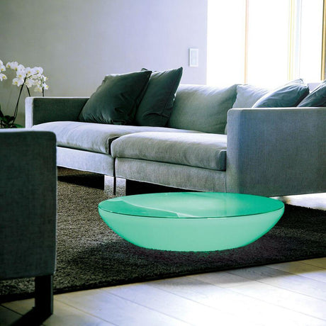Moree Lounge Variation LED lampa stołowa lub ścienna Pro jako stylowy element wystroju nowoczesnego salonu.