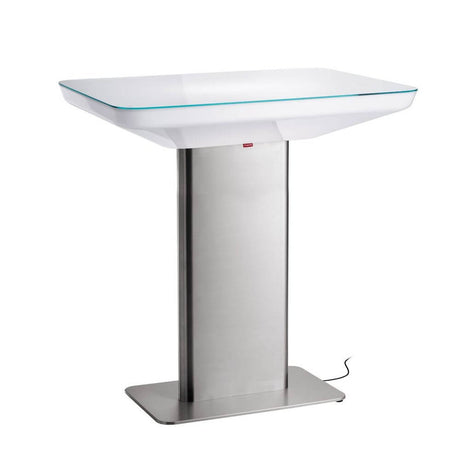 Moree Studio 105 Outdoor Tisch (S14d) mit modernem Design und Leuchtmittel für den Außenbereich.