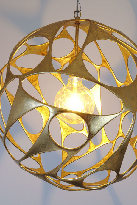 Pendelleuchte Talismano Ø 55cm Rund Gold